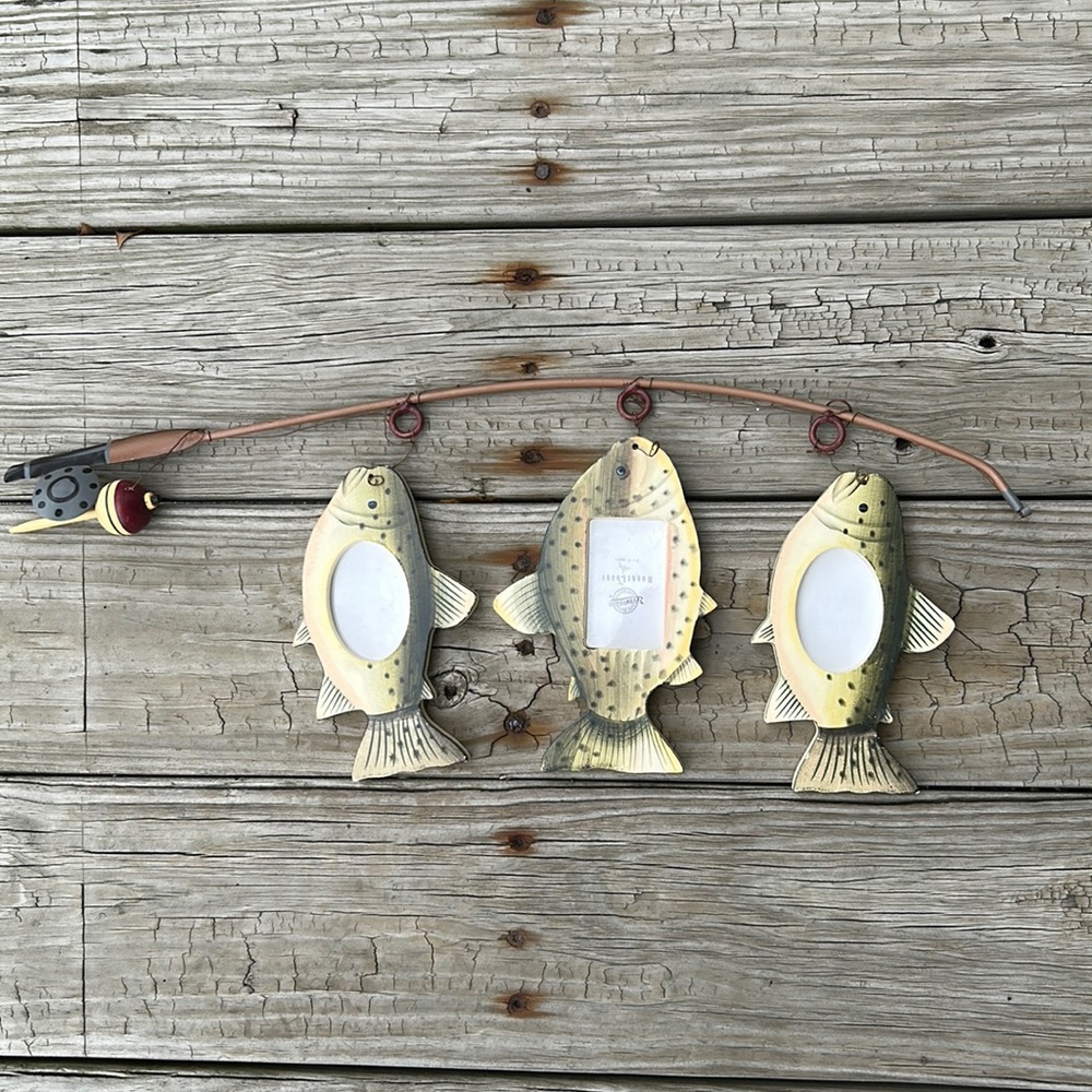 Fishing pole frames